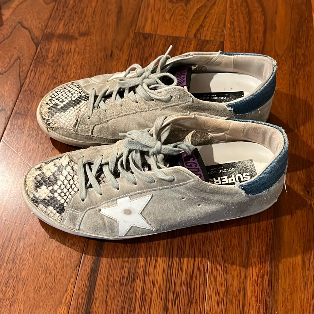 Golden Goose Superstar Snake Sneakers